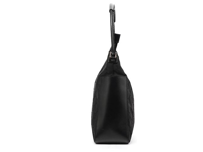 Gucci 001 3766 Borsa a tracolla in nylon GG nero - vista 2