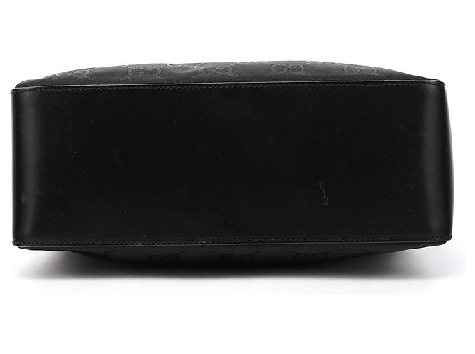 Gucci 001 3766 Borsa a tracolla in nylon GG nero - vista 5