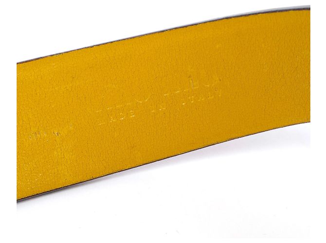 Miu Miu 2000s Burgundy Lizard-Embossed Leather Belt - view 3