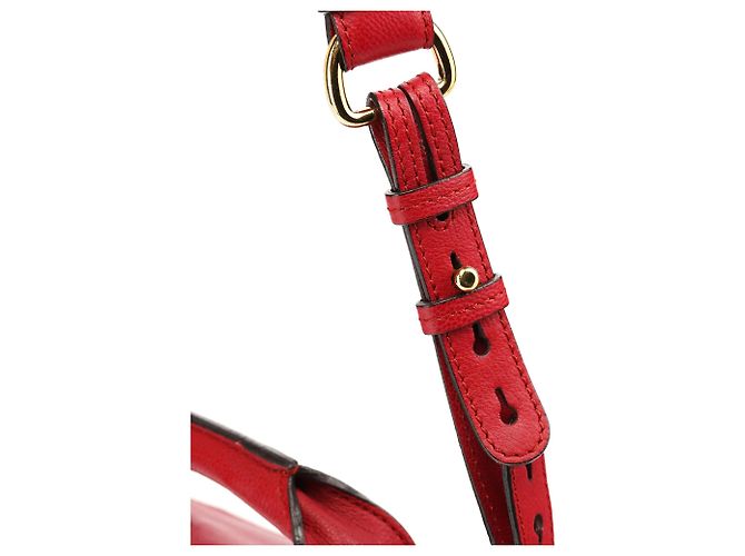 Chloé Borsa a tracolla 2-Way Elsie in pelle rossa - vista 9