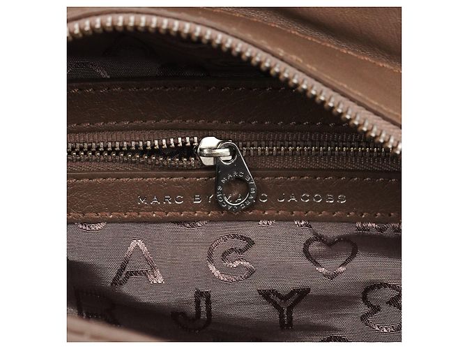 Marc by Marc Jacobs Borsa 2-Way multi-tasche in pelle Taupe - vista 12