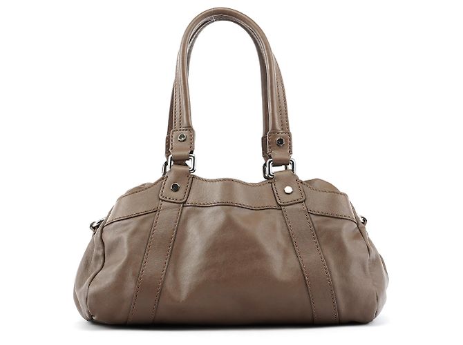 Marc by Marc Jacobs Borsa 2-Way multi-tasche in pelle Taupe - vista 3