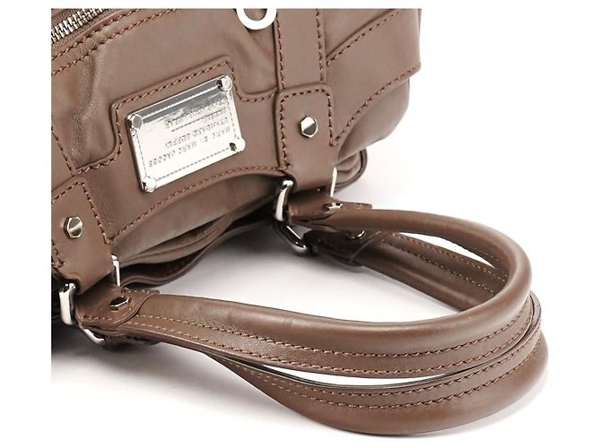 Marc by Marc Jacobs Borsa 2-Way multi-tasche in pelle Taupe - vista 9