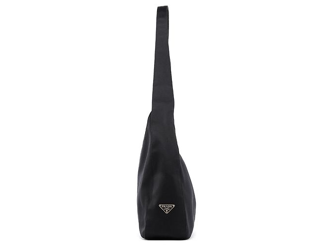 Prada Borsa a spalla Asim Shoulder Bag 1998 Black Raso - vista 2
