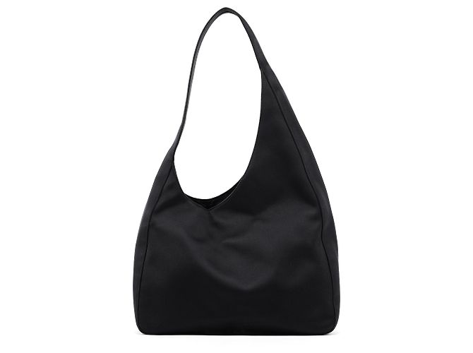 Prada Borsa a spalla Asim Shoulder Bag 1998 Black Raso - vista 3