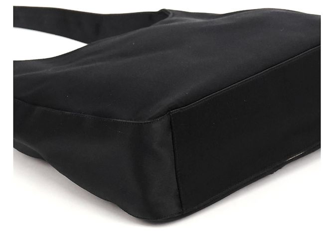 Prada Borsa a spalla Asim Shoulder Bag 1998 Black Raso - vista 6