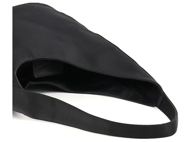 Prada Borsa a spalla Asim Shoulder Bag 1998 Black Raso - vista 8