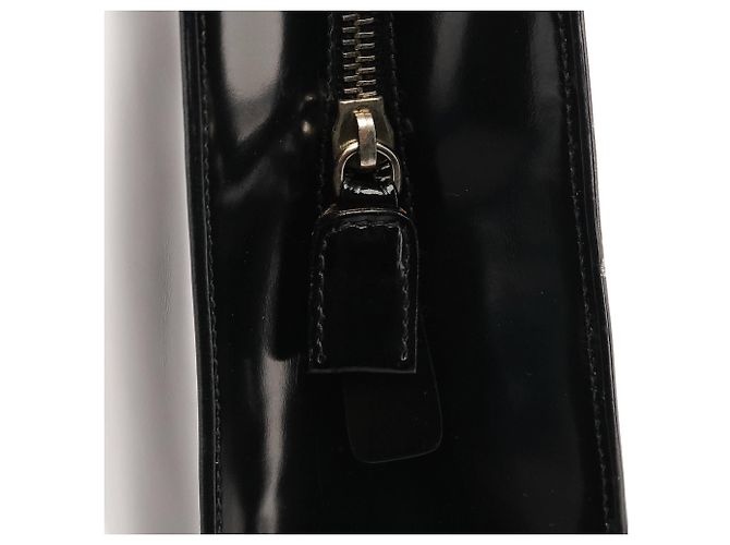 Prada Borsa tote sport 1995 in pelle spazzolato nera - vista 11