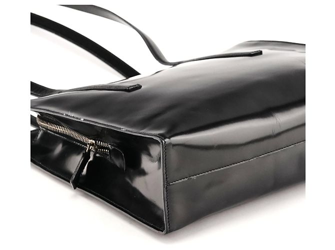 Prada Borsa tote sport 1995 in pelle spazzolato nera - vista 6