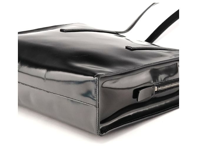 Prada Borsa tote sport 1995 in pelle spazzolato nera - vista 7