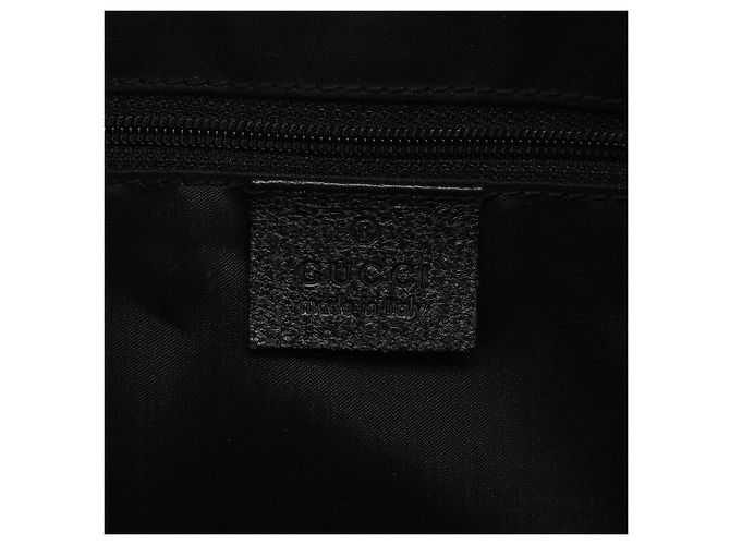 Gucci 001 3346 Borsa a tracolla Jackie in nylon nero - vista 10