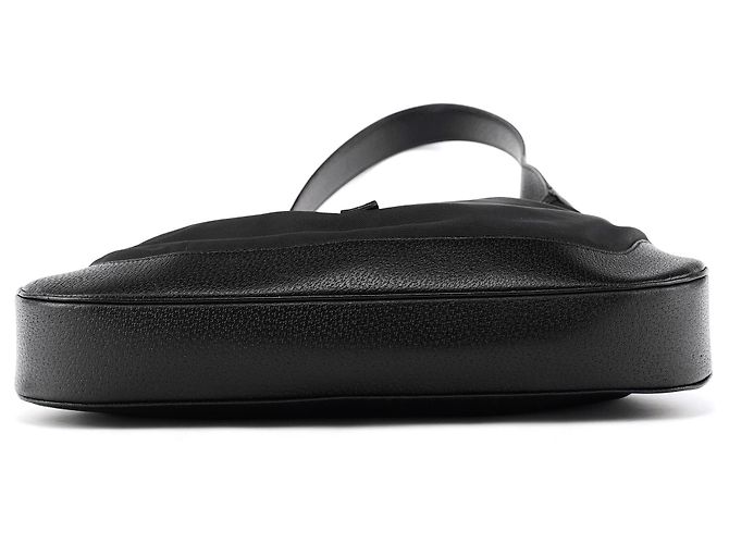 Gucci 001 3346 Borsa a tracolla Jackie in nylon nero - vista 4