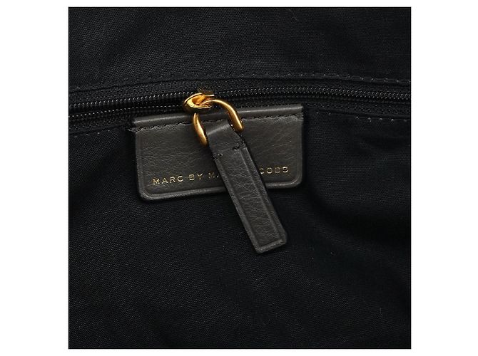 Marc by Marc Jacobs Borsa 2-Way Classic Q in pelle grigia - vista 13