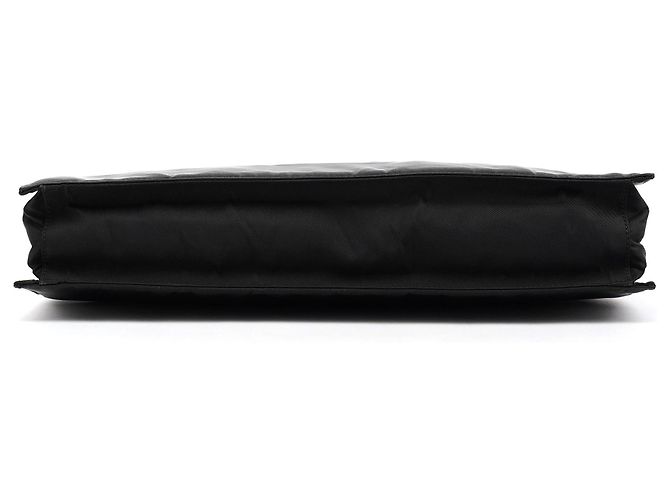 Prada Borsa a tracolla B6781 Black Tessuto Metallo Nylon - vista 4