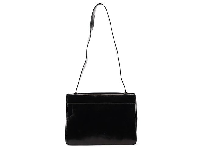 Prada Borsa a tracolla in pelle Vitello nera - vista 3