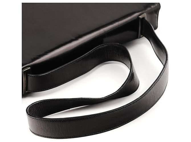 Prada Borsa a tracolla in pelle Vitello nera - vista 9