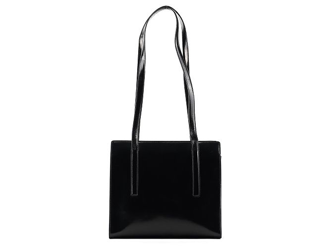 Prada Borsa Tote Sport 1995 in pelle Spazzolato nera - vista 3