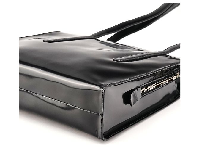 Prada Borsa Tote Sport 1995 in pelle Spazzolato nera - vista 8