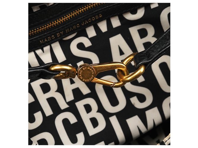 Marc by Marc Jacobs Borsa 2-Way Classic Q Fran in pelle nera - vista 11