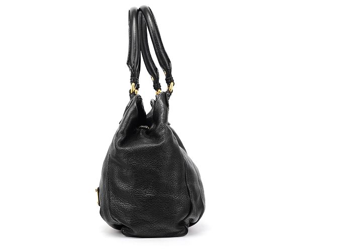 Marc by Marc Jacobs Borsa 2-Way Classic Q Fran in pelle nera - vista 2