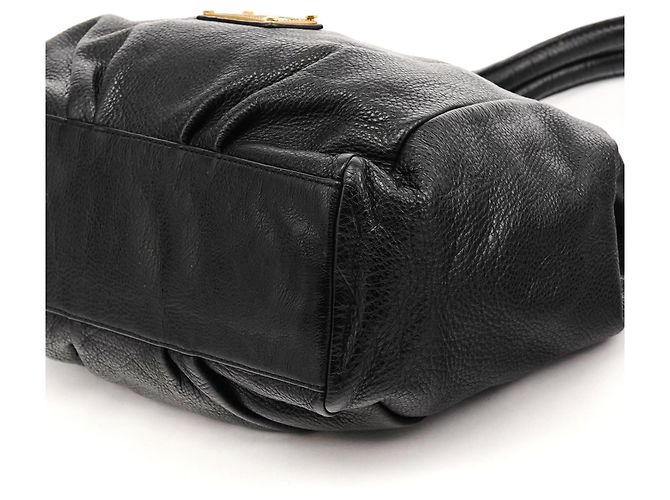 Marc by Marc Jacobs Borsa 2-Way Classic Q Fran in pelle nera - vista 9