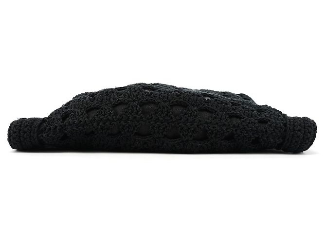Dolce & Gabbana Clutch in maglia di lana nera - vista 5