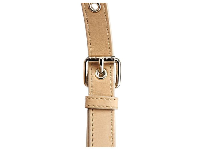 Céline Borsa Pillow 2-Way in pelle di vitello beige - vista 10