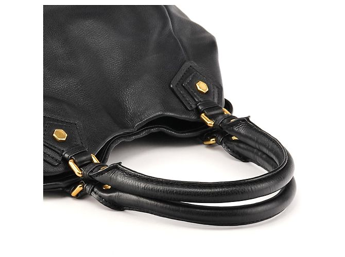 Marc by Marc Jacobs Borsa 2-Way Classic Q Fran in pelle nera - vista 10