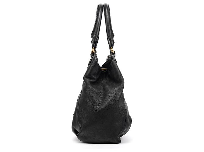 Marc by Marc Jacobs Borsa 2-Way Classic Q Fran in pelle nera - vista 2