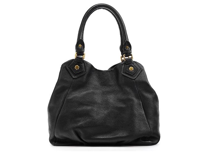 Marc by Marc Jacobs Borsa 2-Way Classic Q Fran in pelle nera - vista 3