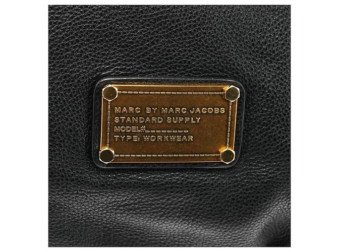 Marc by Marc Jacobs Borsa 2-Way Classic Q Fran in pelle nera - vista 6
