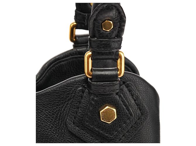 Marc by Marc Jacobs Borsa 2-Way Classic Q Fran in pelle nera - vista 7