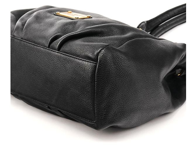 Marc by Marc Jacobs Borsa 2-Way Classic Q Fran in pelle nera - vista 9