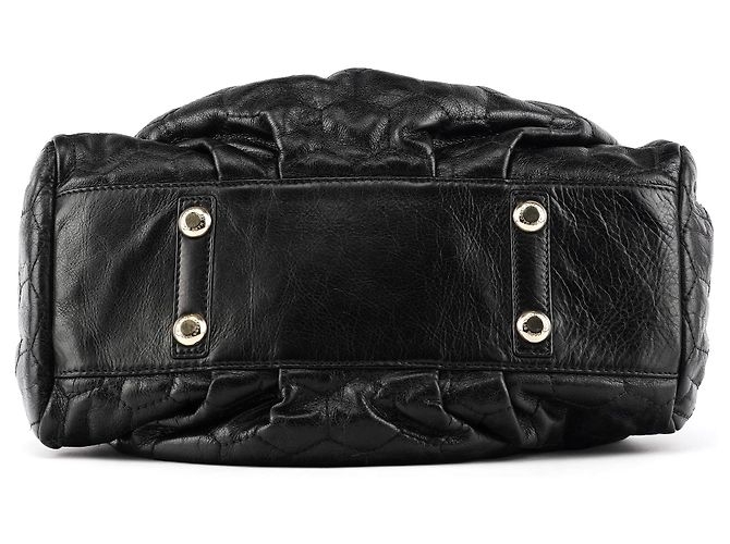 Marc by Marc Jacobs Borsa 2-Way Classic Q in pelle trapuntata nera - vista 5