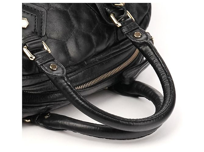 Marc by Marc Jacobs Borsa 2-Way Classic Q in pelle trapuntata nera - vista 9