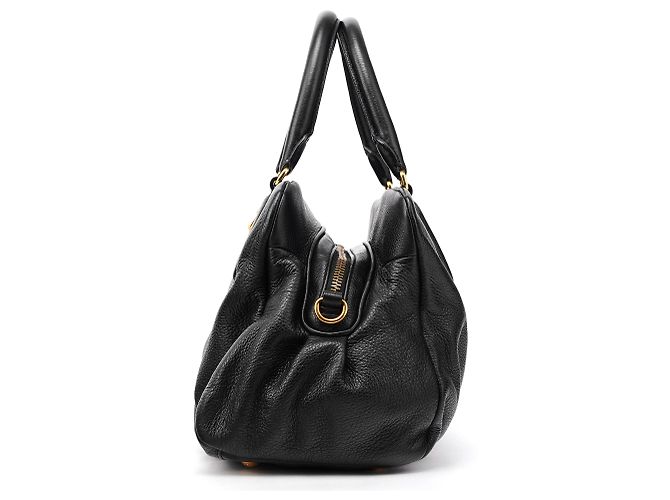 Marc by Marc Jacobs Borsa Bowling 2-Way Classic Q in pelle nera - vista 2