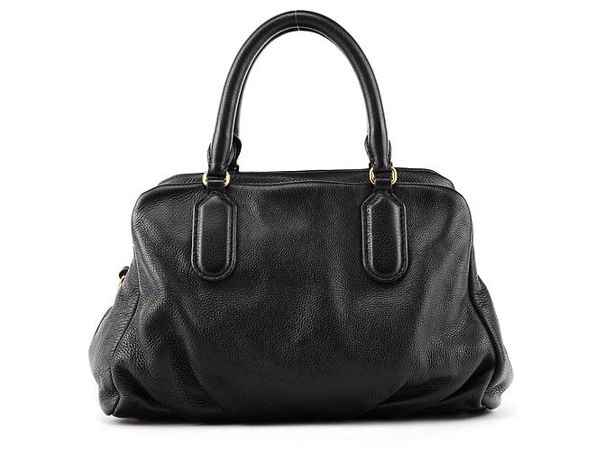Marc by Marc Jacobs Borsa Bowling 2-Way Classic Q in pelle nera - vista 3