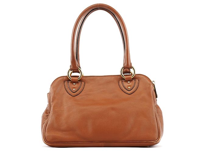 Marc Jacobs Borsa Tote in pelle marrone chiaro con tasche multiple - vista 3