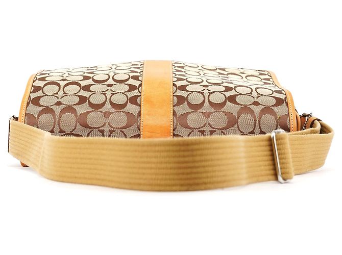 Coach Borsa a Tracolla Signature 5229 Beige Tan - vista 4
