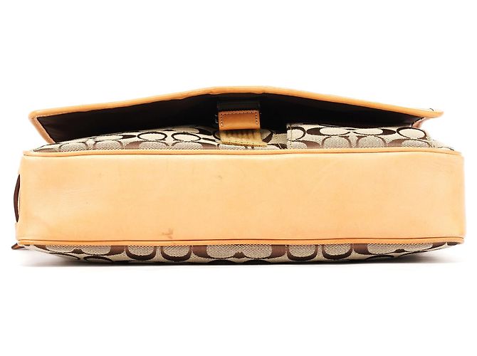 Coach Borsa a Tracolla Signature 5229 Beige Tan - vista 5