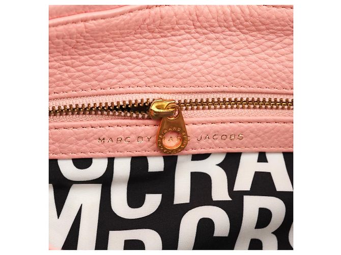 Marc by Marc Jacobs Borsa 2-Way Classic Q in pelle rosa - vista 12