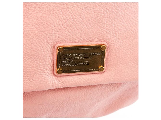 Marc by Marc Jacobs Borsa 2-Way Classic Q in pelle rosa - vista 6