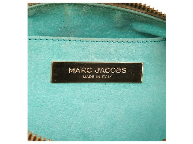 Marc Jacobs Borsa a Spalla Blake in Pelle Metallizzata - vista 10