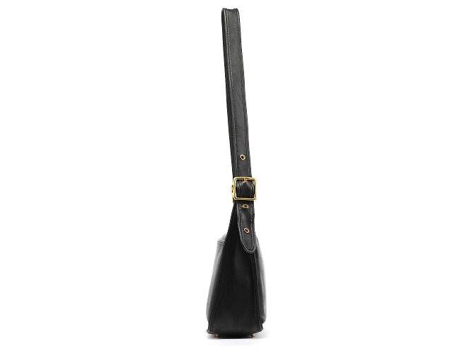 Coach Borsa a tracolla 1207 in pelle nera conciata glove - vista 2