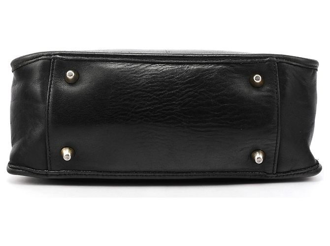 Coach Borsa a tracolla 1207 in pelle nera conciata glove - vista 5