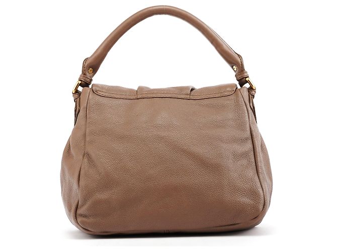 Marc by Marc Jacobs Borsa 2-Way Classic Q Fran in pelle Taupe - vista 3