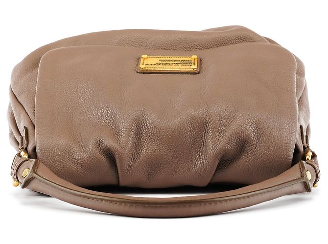 Marc by Marc Jacobs Borsa 2-Way Classic Q Fran in pelle Taupe - vista 4