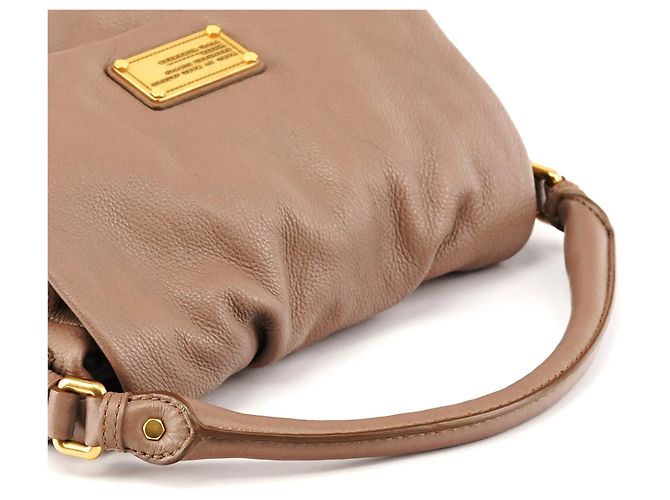 Marc by Marc Jacobs Borsa 2-Way Classic Q Fran in pelle Taupe - vista 9
