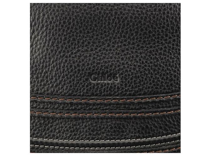 Chloé Borsa Marcie 2-Way in pelle nera - vista 7