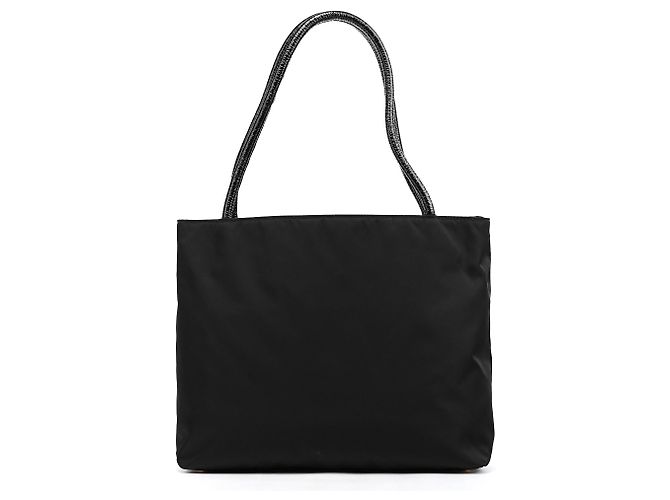 Prada Borsa Tote BR3855 Black Tessuto City Nylon - vista 3
